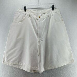 Keystone Workwear Shorts Men 38 Painter Carpenter Utility Twill Cotton Off White